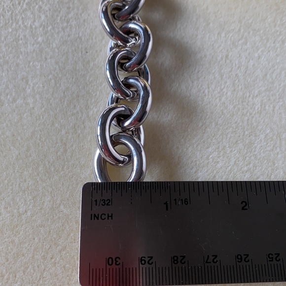 Vincenza Sterling Silver 7 1/4” Rololink Bracelet - Picture 3 of 5